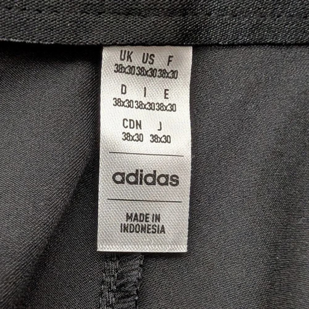 Adidas Golf Pants Men's 38x30 Ultimate365 Performance Black‎ IQ2957
